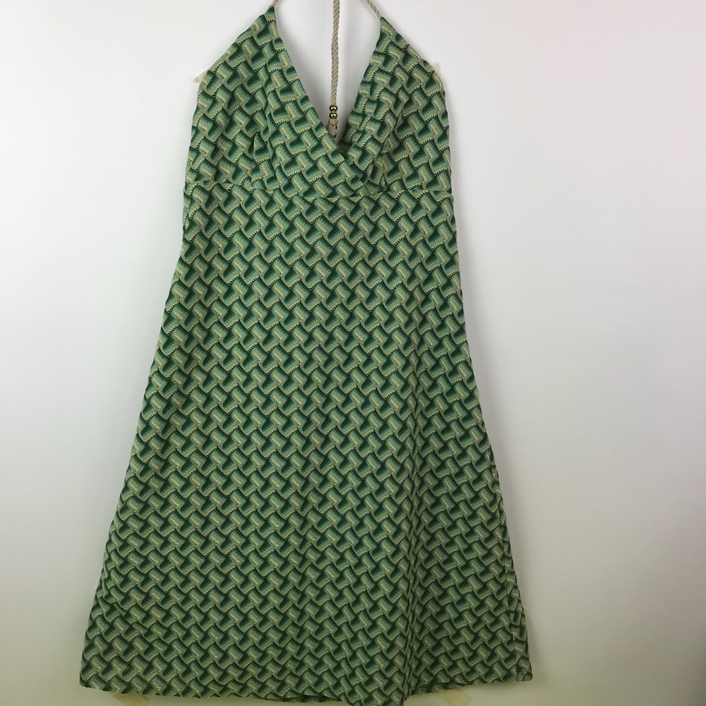 Ann Taylor Sleeveless V Neck Knee length dress